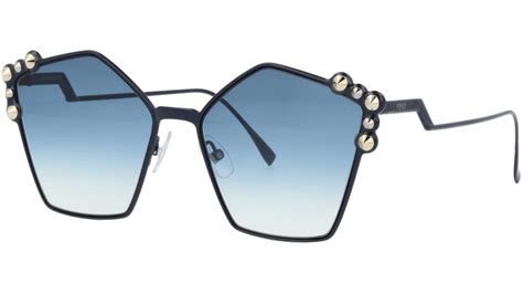 Fendi FF0261/S PJP08 Studded Pentagon Sunglasses